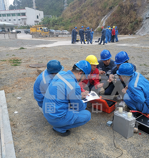 国电中星人现场探讨检测实施方案