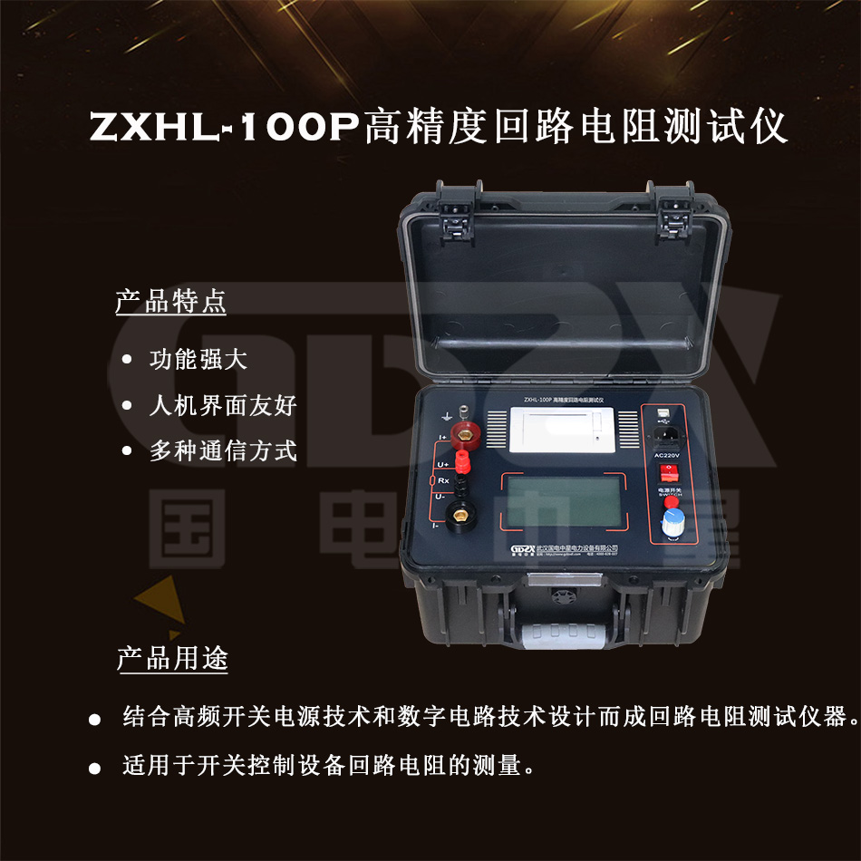 ZXHL-100P高精度回路电阻测试仪细节图